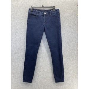 Banana Republic Women's Blue Denim Jeans Dark Wash Skinny Size 27